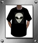 The Grey Alien t-shirt