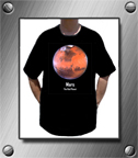 Red Planet Mars t-shirt