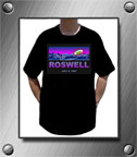 The Roswell UFO Alien Crash t-shirt